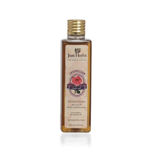 (Option 2) Just Herbs Javakusum Hair Oil (100 ml) 2450293 TJC