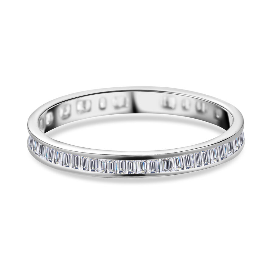 Signature Collection - 950 Platinum SGL Certified (I1-G-H)  Diamond Ring 0.50 Ct.