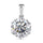 Silver Diamond Pendants