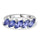 Silver Tanzanite Rings