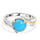 Turquoise Solitaire Rings