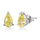 Yellow Diamond Earrings
