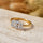Gold Diamond Rings
