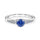 Blue Engagement Rings
