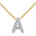 Yellow Gold Diamond Necklace