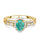 Emerald Wedding Rings