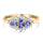 Tanzanite Gold Rings