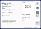 9K White Gold Diamond (I3-G-H) Stud Earrings 0.20 Ct.