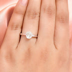 Royal Bali Collection - Polki Diamond Solitaire Ring in Platinum Overlay Sterling Silver