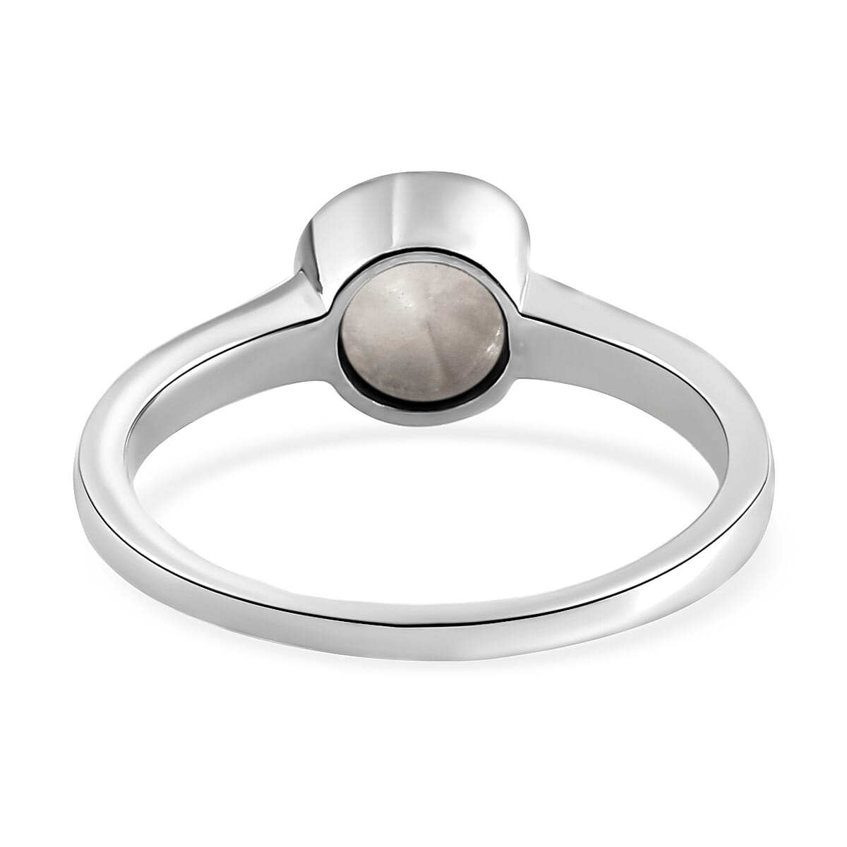 0.25 Ct Polki Diamond Solitaire Ring in Platinum Plated Sterling Silver 3577449 5