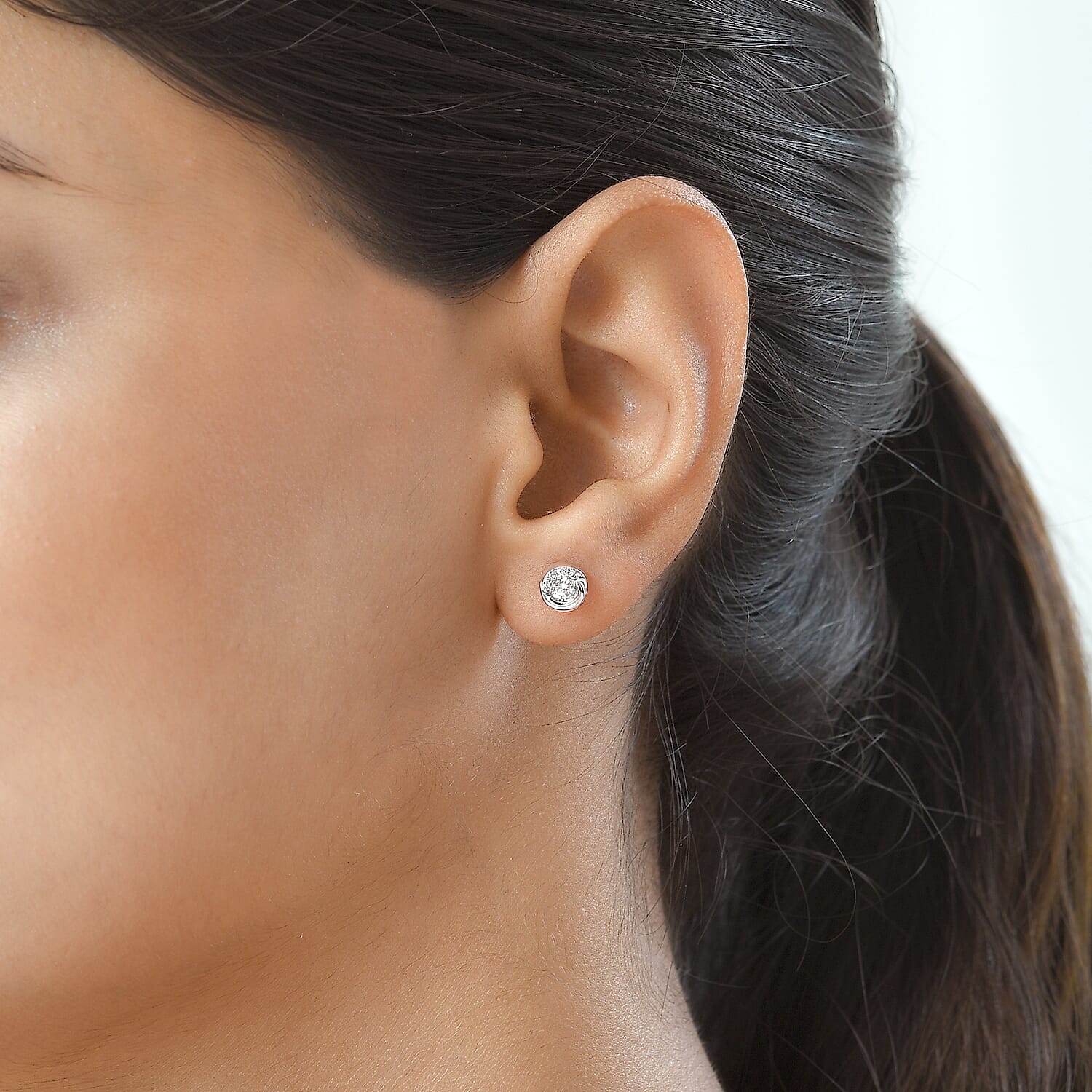 0.278 Ct SI G-H White Diamond Stud Earring 14K Gold 7416434 3