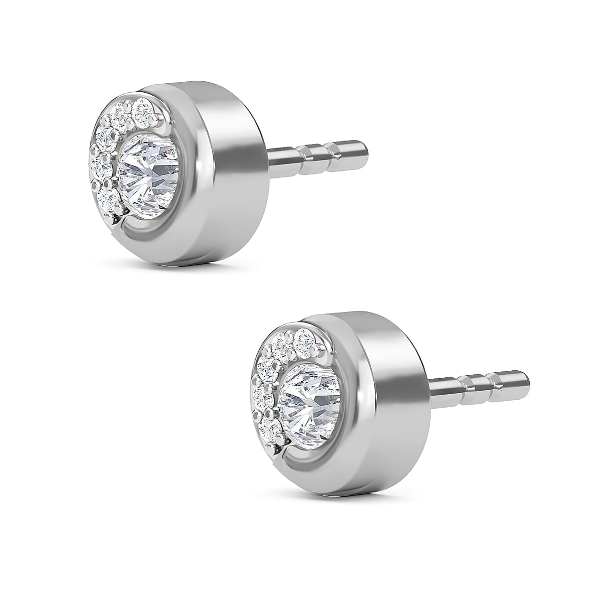 0.278 Ct SI G-H White Diamond Stud Earring 14K Gold 7416434 4