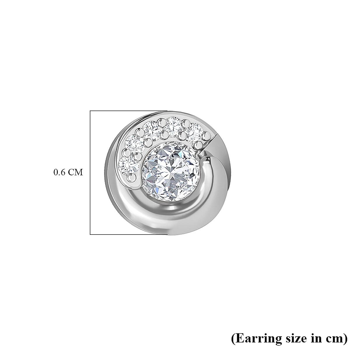 0.278 Ct SI G-H White Diamond Stud Earring 14K Gold 7416434 5
