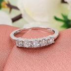 14K W Gold SGL Certified Diamond (I2- G-H) Ring 0.50 Ct.