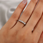 14K W Gold SGL Certified Diamond (I2- G-H) Ring 0.50 Ct.