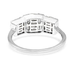 9K White Gold SGL Certified Diamond (I3-G-H) Ring 0.50 Ct.