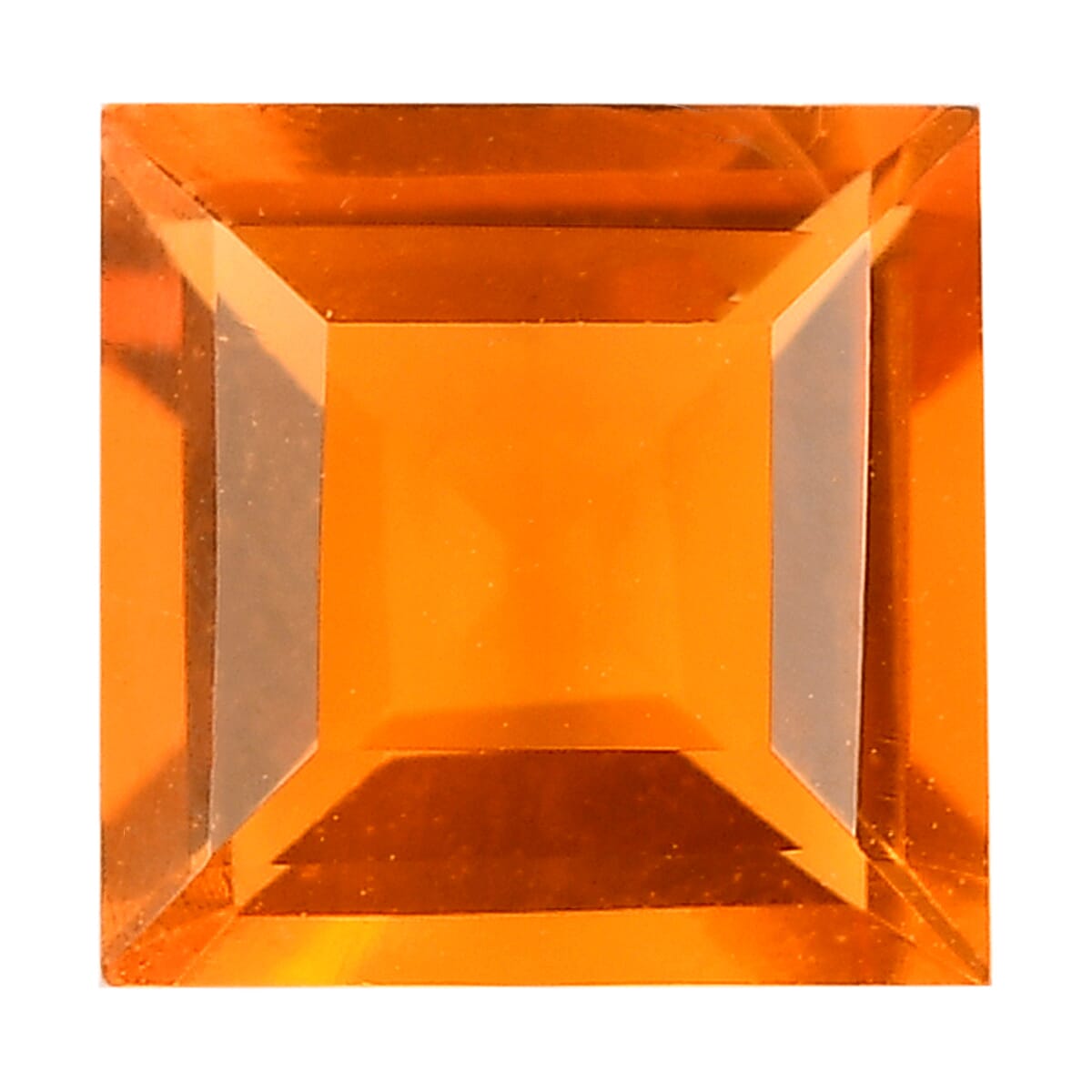 0.66 Ct. Loose Fire Opal 2A Grade Square 6.0mm 6189148 0