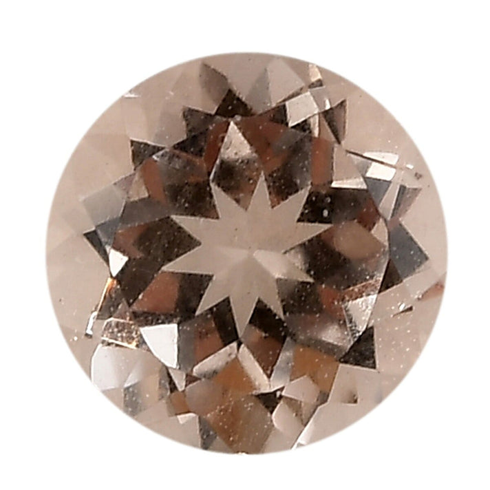 0.74 Ct. Loose Morganite Grade ROUND 6mm 6275967 1