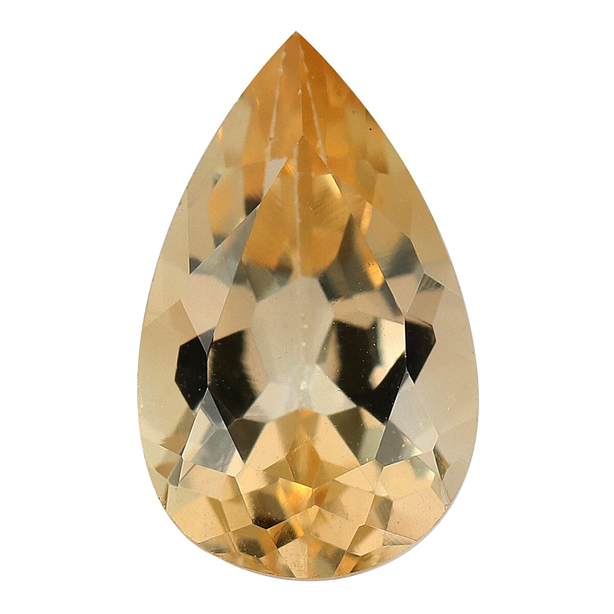 0.85 Ct. AAA Grade Loose Gem Imperial Topaz Pear 8x5 mm 6194414 0