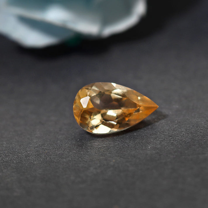 0.85 Ct. AAA Grade Loose Gem Imperial Topaz Pear 8x5 mm 6194414 2