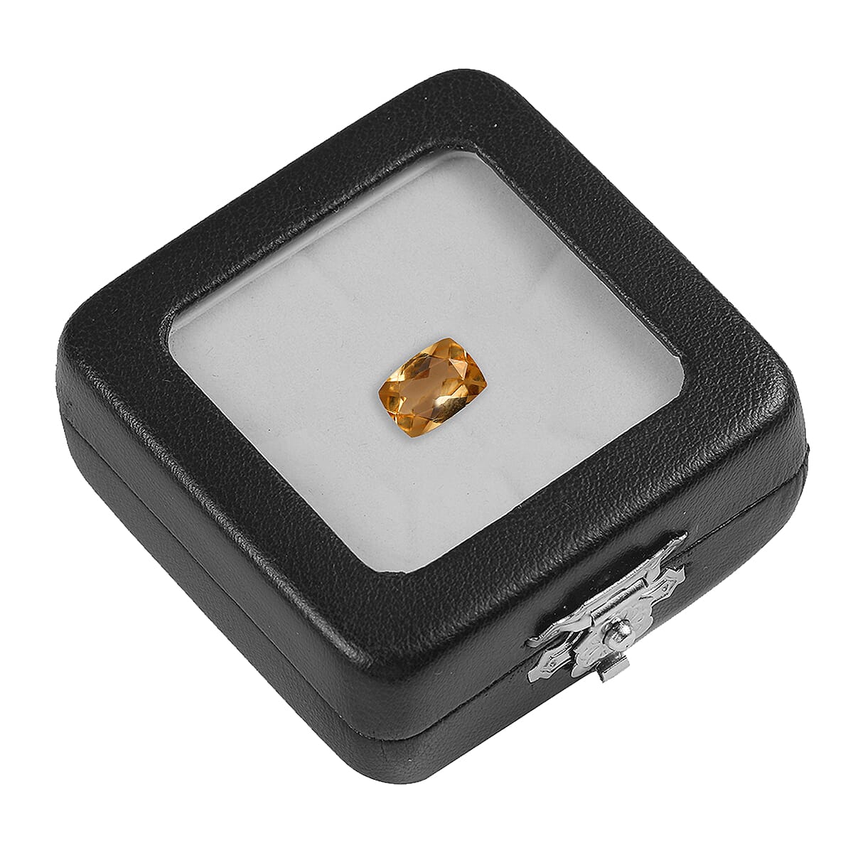0.92 Ct. AA Grade Loose Gem Imperial Topaz Cushion cut 7x5mm 6194412 5