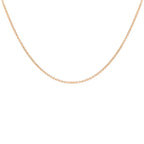 9K Rose Gold  Chain (Size - 20),  Gold Wt. 1.6 Gms