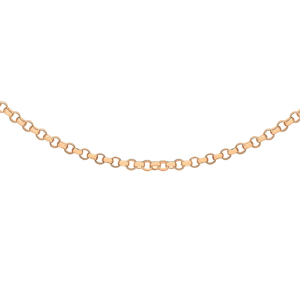 9K Rose Gold  Chain (Size - 20),  Gold Wt. 1.6 Gms