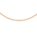 9K Rose Gold  Chain (Size - 20),  Gold Wt. 1.6 Gms