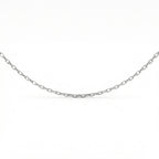 9K White Gold  Chain (Size - 22),  Gold Wt. 2.2 Gms