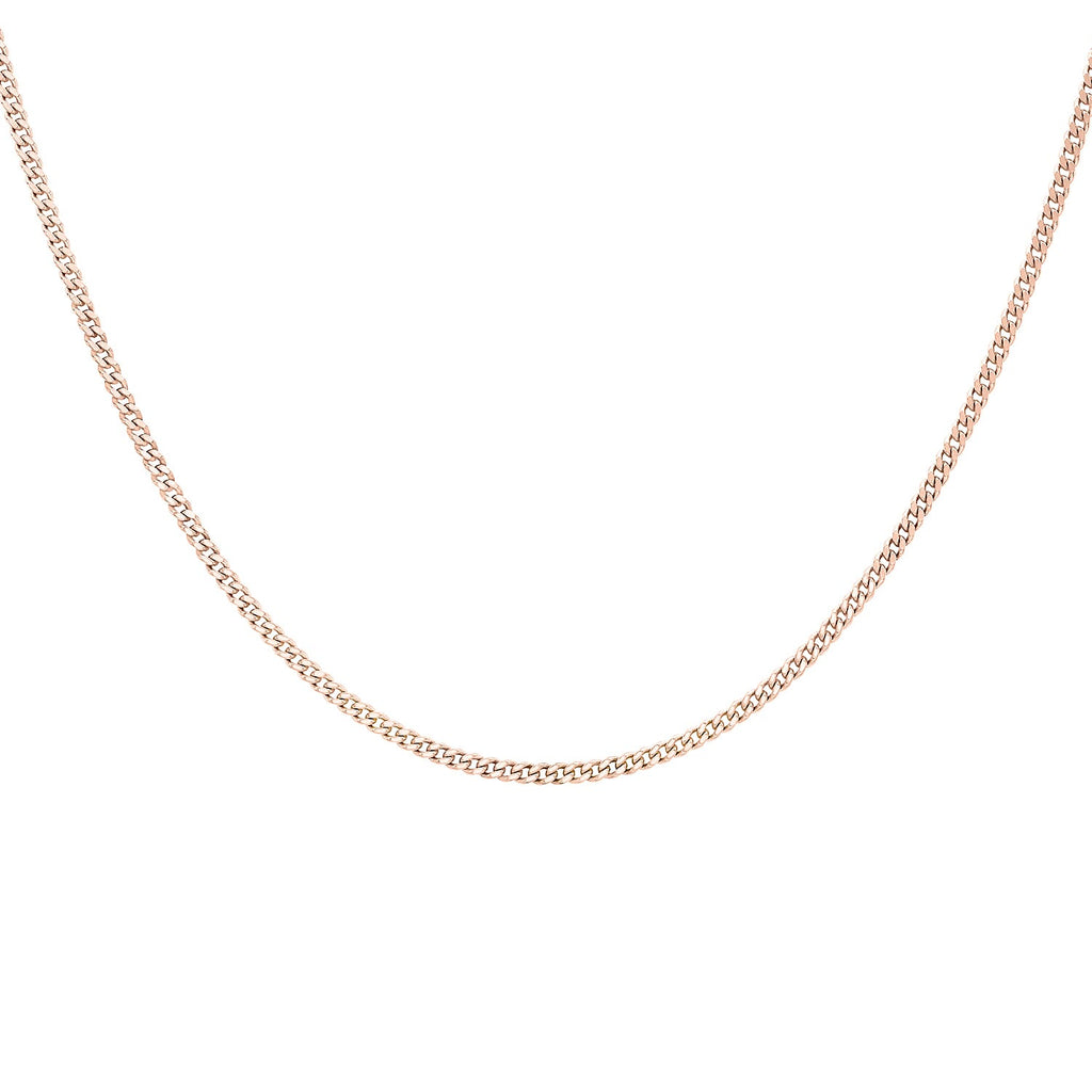 9K Rose Gold  Chain (Size - 20),  Gold Wt. 2.8 Gms