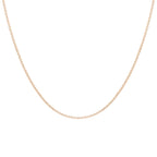9K Rose Gold  Chain (Size - 24),  Gold Wt. 3.5 Gms