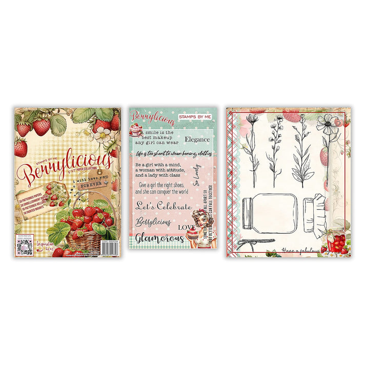 Stamps by Me Berrylicious Fruit and Foliage Card-Making Kit 8163698 1
