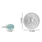 Grandidierite Oval 8x6 mm 1.10 Ct.