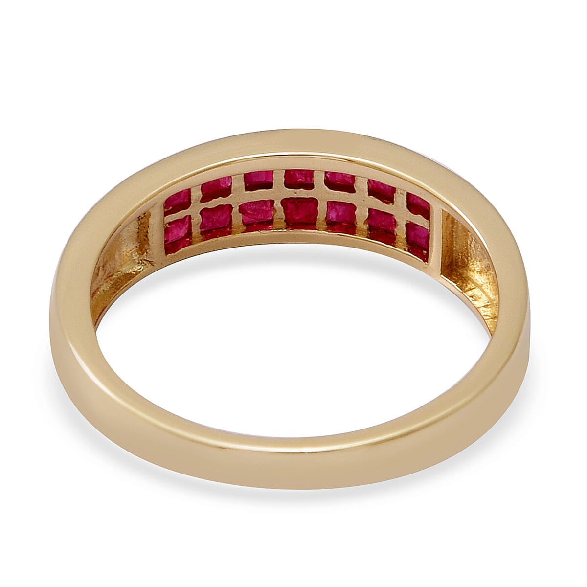 9K Yellow Gold Ruby Engagement Ring 1.34 Ct. 6346382 7
