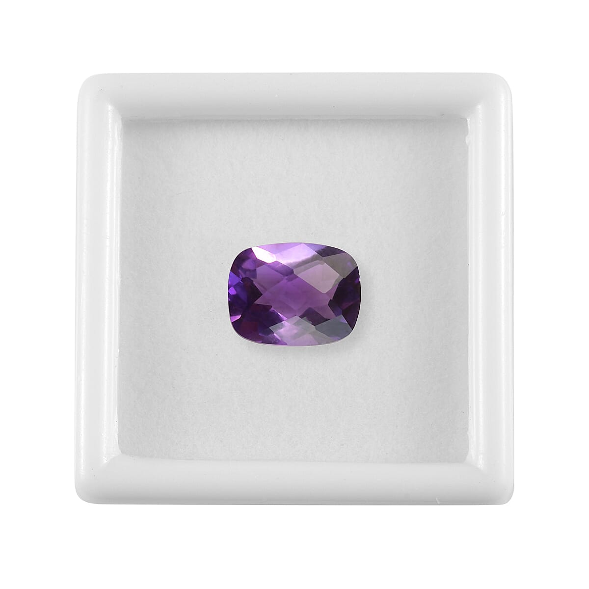 1.53 Ct. Loose Moroccan Amethyst AA Grade CUSHION 9x7 mm 6268126 3