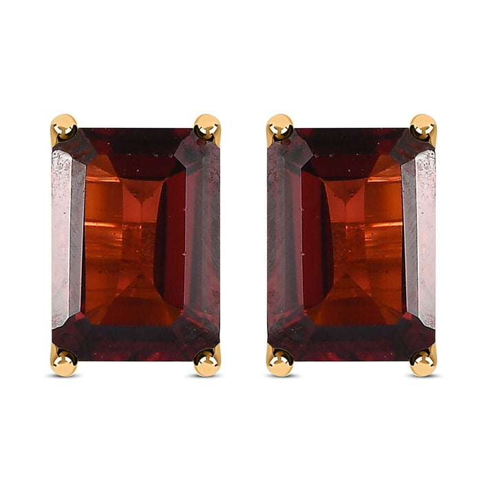 2.04 Ct Peridot Solitaire Earrings in 14K Gold Plated Sterling Silver 3815792 1