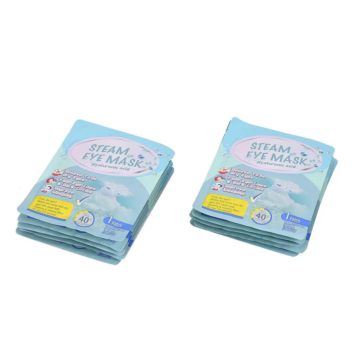 10-Piece Hyaluronic Acid Steam Eye Mask 7814825 2