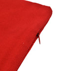 100% Cotton Towel Embroidery Soft Cushion Cover with Santa Pattern (45x45cm)