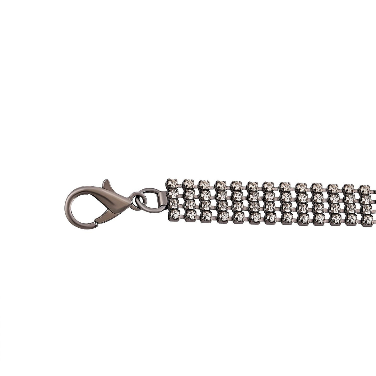 100% Crystal Glass Belt (Size 130 cm) - Black 7489109 3
