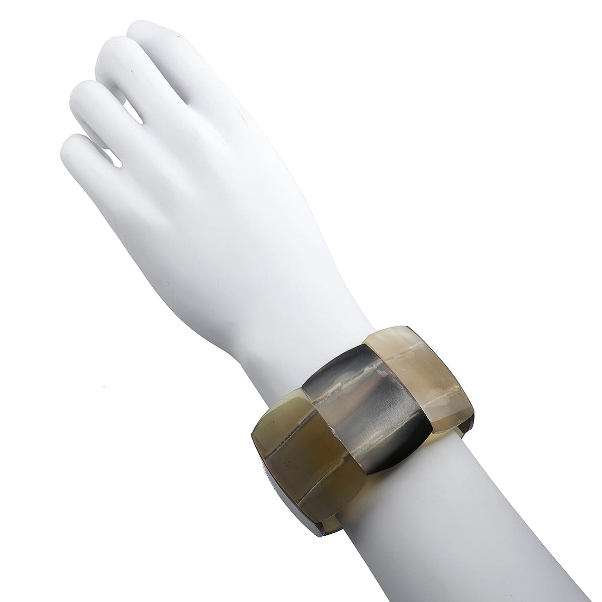 100% Genuine Buffalo Horn Stretchable Bracelet 3571266 2