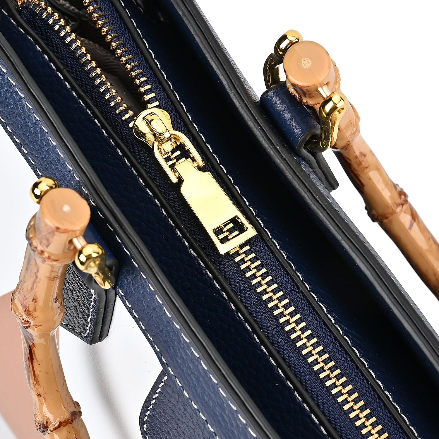 Genuine Leather Diamond Pattern Crossbody Bag with Handle Drop 7676928 16