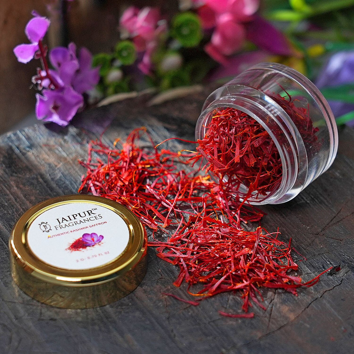 Certified 100% Pure &amp; Natural KASHMIRI Mongra Grade Saffron - 2 Gms. 7386555 2