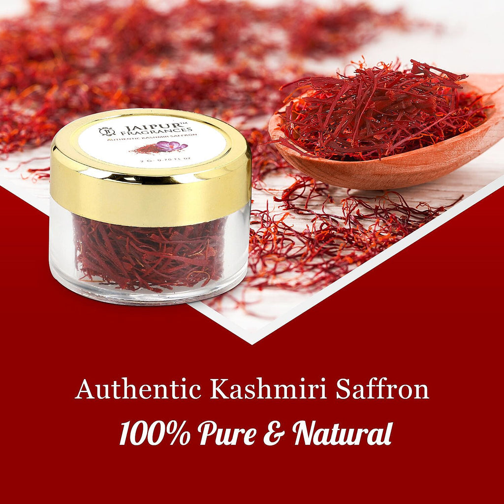 Certified 100% Pure & Natural KASHMIRI Mongra Grade Saffron - 2 Gms.