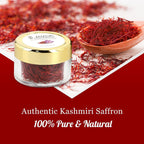 Certified 100% Pure & Natural KASHMIRI Mongra Grade Saffron - 2 Gms.
