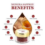 Certified 100% Pure & Natural KASHMIRI Mongra Grade Saffron - 2 Gms.