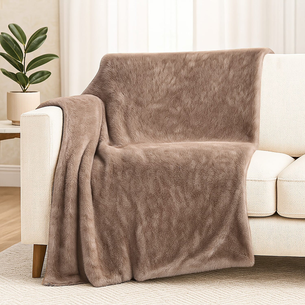 1000 gsm Plush Sherpa Blanket 7786939 0