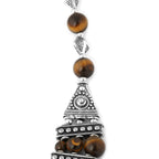 Yellow Tigers Eye Necklace (Size 20 with Extender) 101.30 Ct.