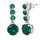 White Gold Drop Earrings