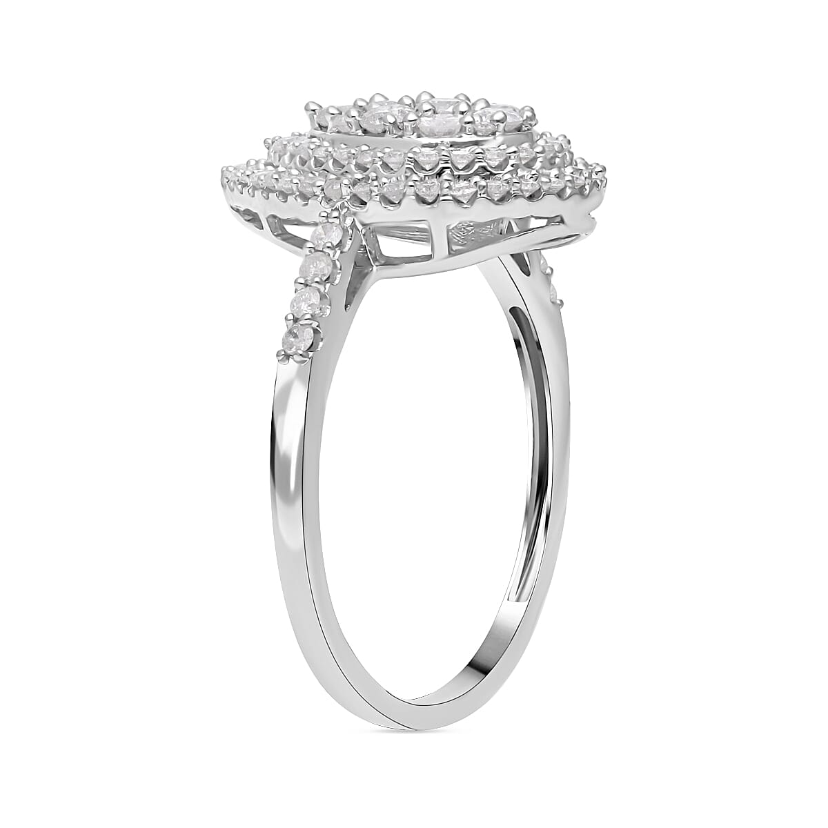 NY Close Out- 9K White Gold SGL Certified Diamond (G-H) Ring 1.00 Ct. 7575318 3