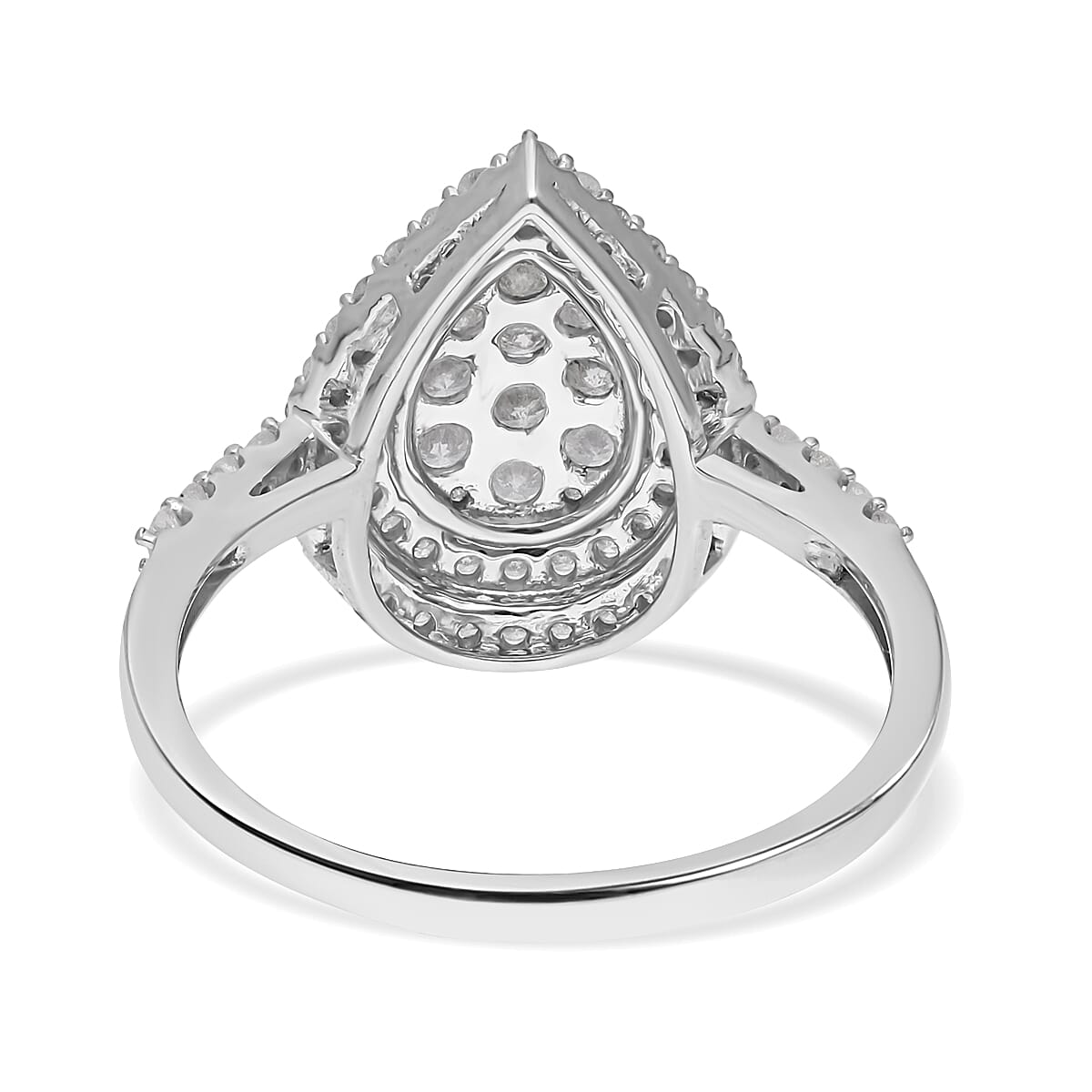 NY Close Out- 9K White Gold SGL Certified Diamond (G-H) Ring 1.00 Ct. 7575318 4